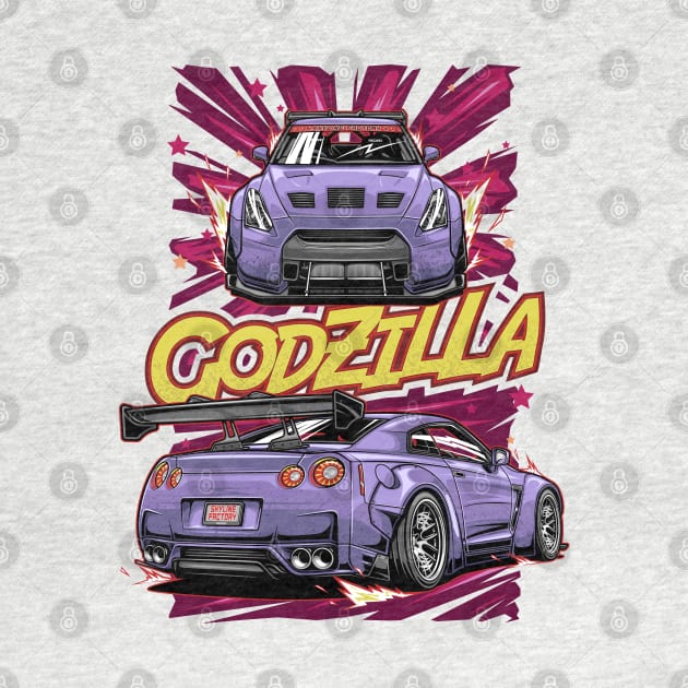 Nissan GTR GodZilla by racingfactory